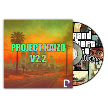 Grand Theft Auto San Andreas - Project Kaizo v2.2 - Xbox 360 (ISO Disc)