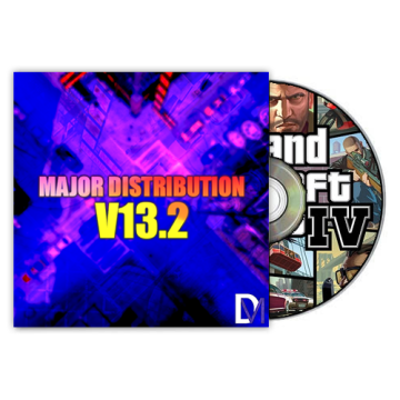 Grand Theft Auto IV - Major Distribution v13.2 - ISO Disc (Modded Game Files) Xbox 360