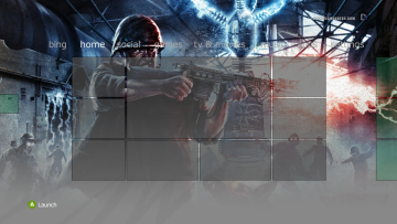 Call of Duty World at War (Custom Dashboard Theme) Xbox 360