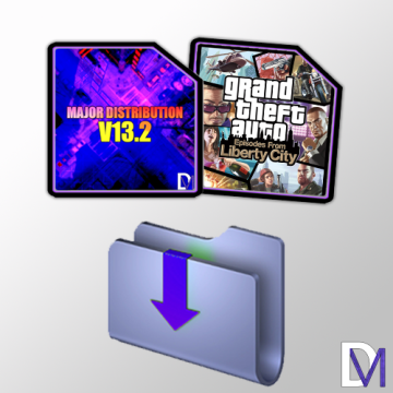 Grand Theft Auto: Episodes from Liberty City - Major Distribution v13.2 - Download (Modded Game Files) Xbox 360