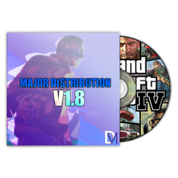 Grand Theft Auto IV - Major Distribution v1.8 - ISO Disc (Modded Game Files) Xbox 360