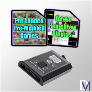 Slim Pre-Modded & Plug-and-Play Storage For Modded Xbox 360 RGH/JTAG