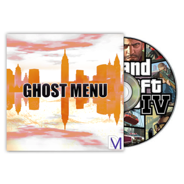 Grand Theft Auto IV - Ghost Menu - ISO Disc (Modded Game Files) Xbox 360