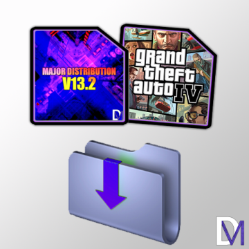 Grand Theft Auto IV - Major Distribution v13.2 - Download (Modded Game Files) Xbox 360