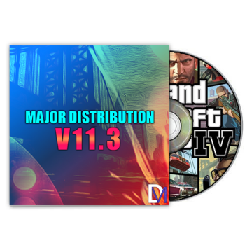 Grand Theft Auto IV - Major Distribution v11.3 - ISO Disc (Modded Game Files) Xbox 360