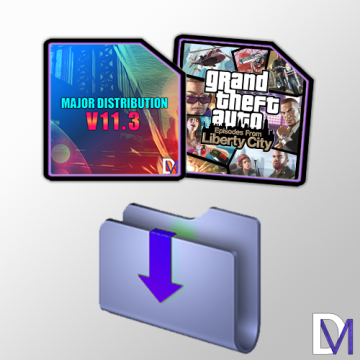 Grand Theft Auto: Episodes from Liberty City - Major Distribution 11.3 - Download (Modded Game Files) Xbox 360